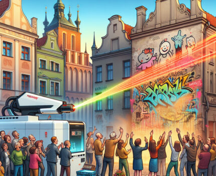 Laserowe usuwanie graffiti Nowy Sącz