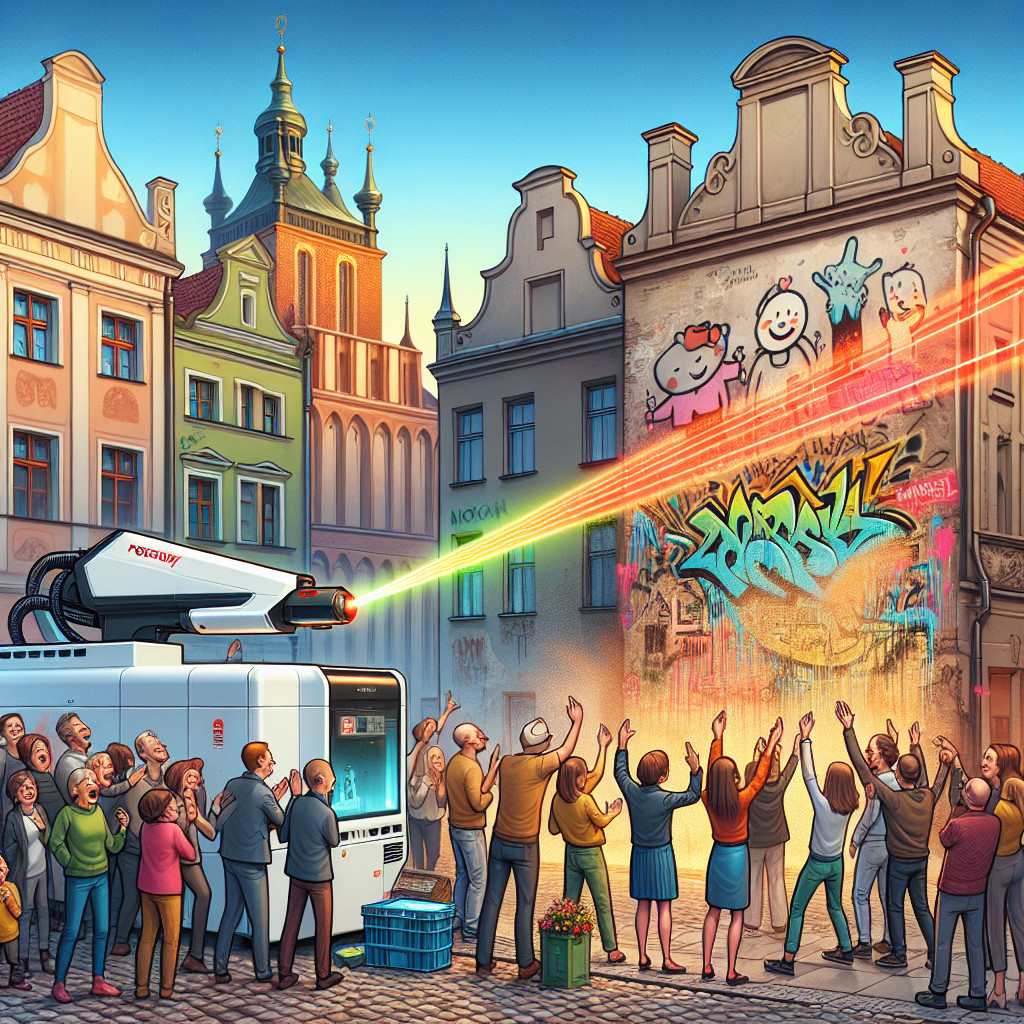 Laserowe usuwanie graffiti Nowy Sącz