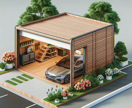 Mobil garázs: könnyen szállítható és áthelyezhető a kirándulásokhoz