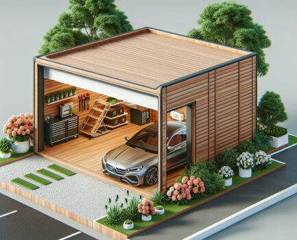 Mobil garázs: könnyen szállítható és áthelyezhető a kirándulásokhoz