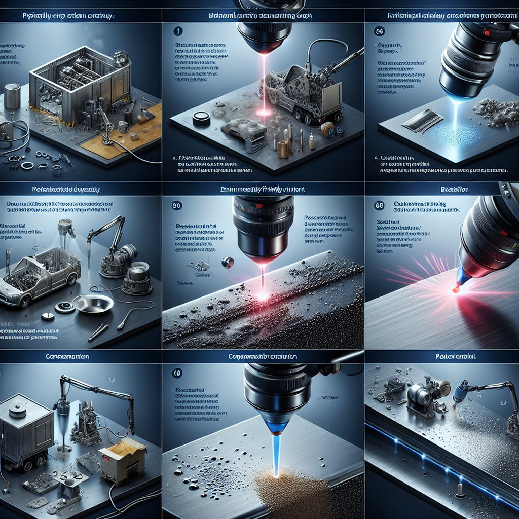 Laserreinigung von Metall in der Eisenlegierungsherstellung