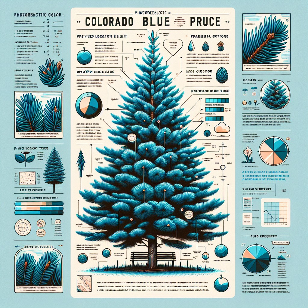 Die Blau Fichte als beliebter Weihnachtsbaum