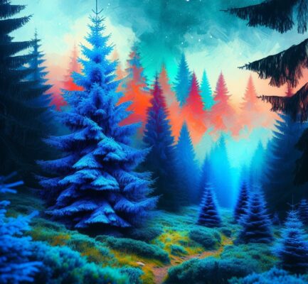 Was ist Blau Fichte?